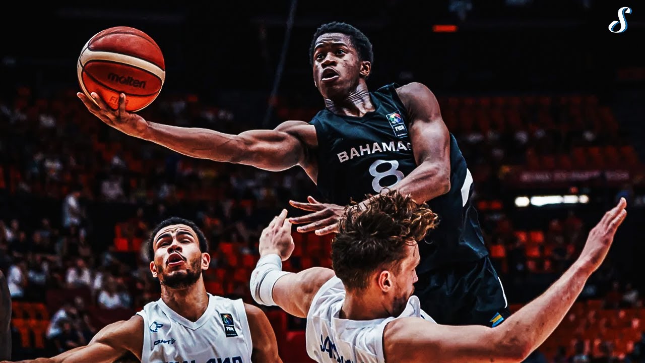 Baylor Freshman VJ Edgecombe Went CRAZY At The Olympic Qualifiers For The Bahamas National Team!