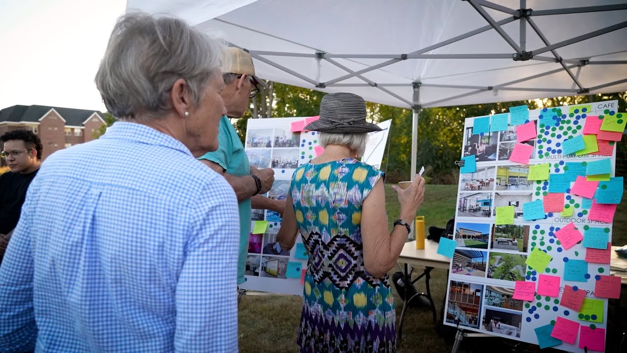 Residents celebrate the future of a new community health and wellness center