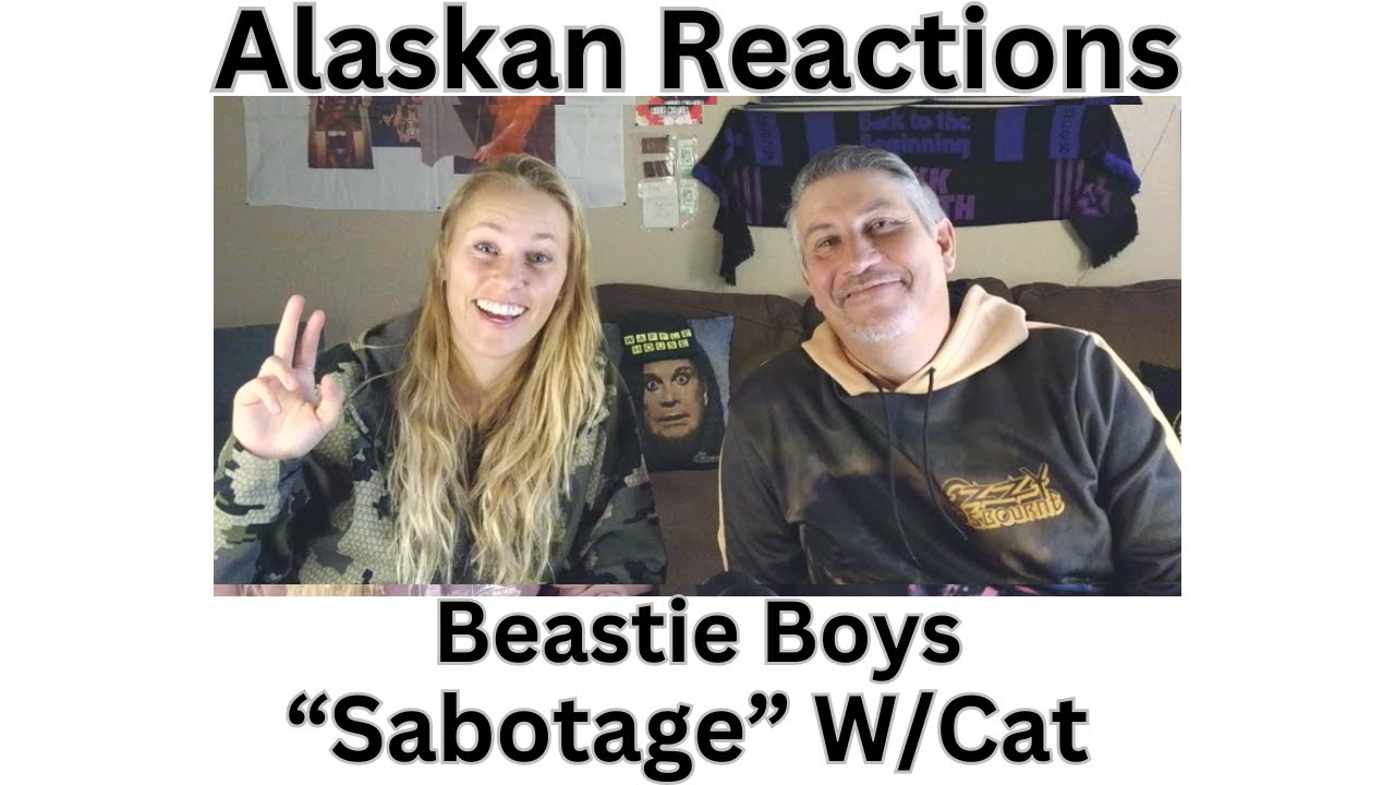 Alaskan Reactions Cat's 1st Time Hearing-Beastie Boys "Sabotage" What a fun video!!