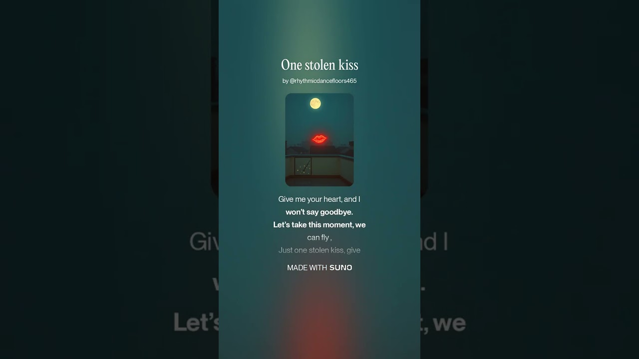 One stolen kiss (Dzsango1972AImusic)