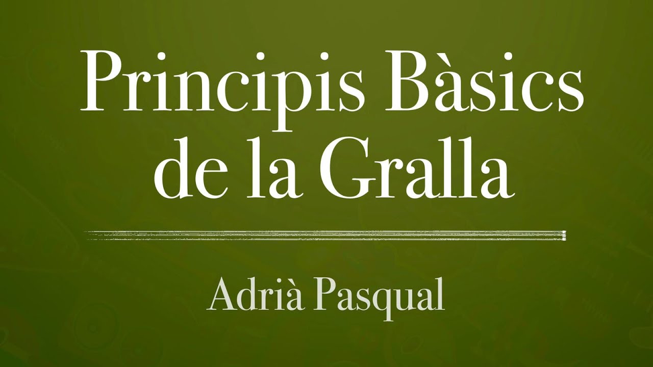Principis bàsics de la Gralla - Aula de Música Cervelló