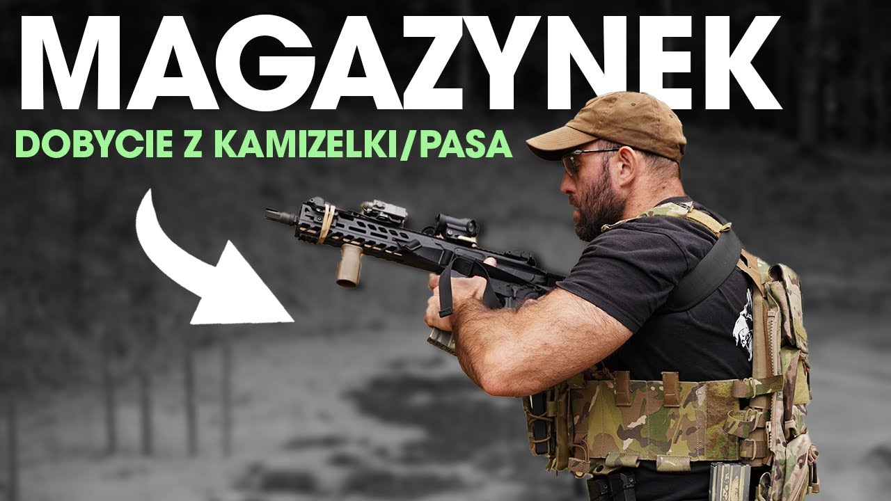 JAK UKŁADAĆ I DOBYWAĆ MAGAZYNKI Z KAMIZELKI/PASA?