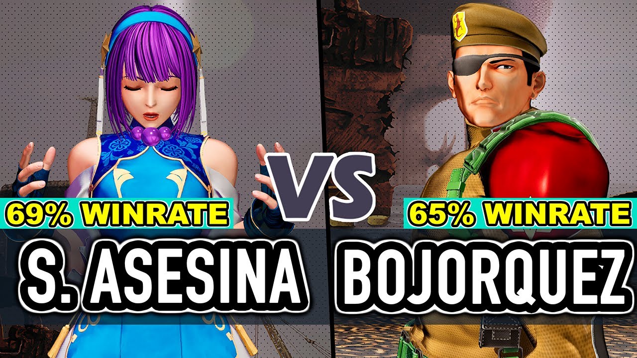 KOF XV ▰ SHERMIE ASESINA (Athena / Shermie / Leona) vs BOJORQUEZ (Iori / Heidern / O.Yashiro)