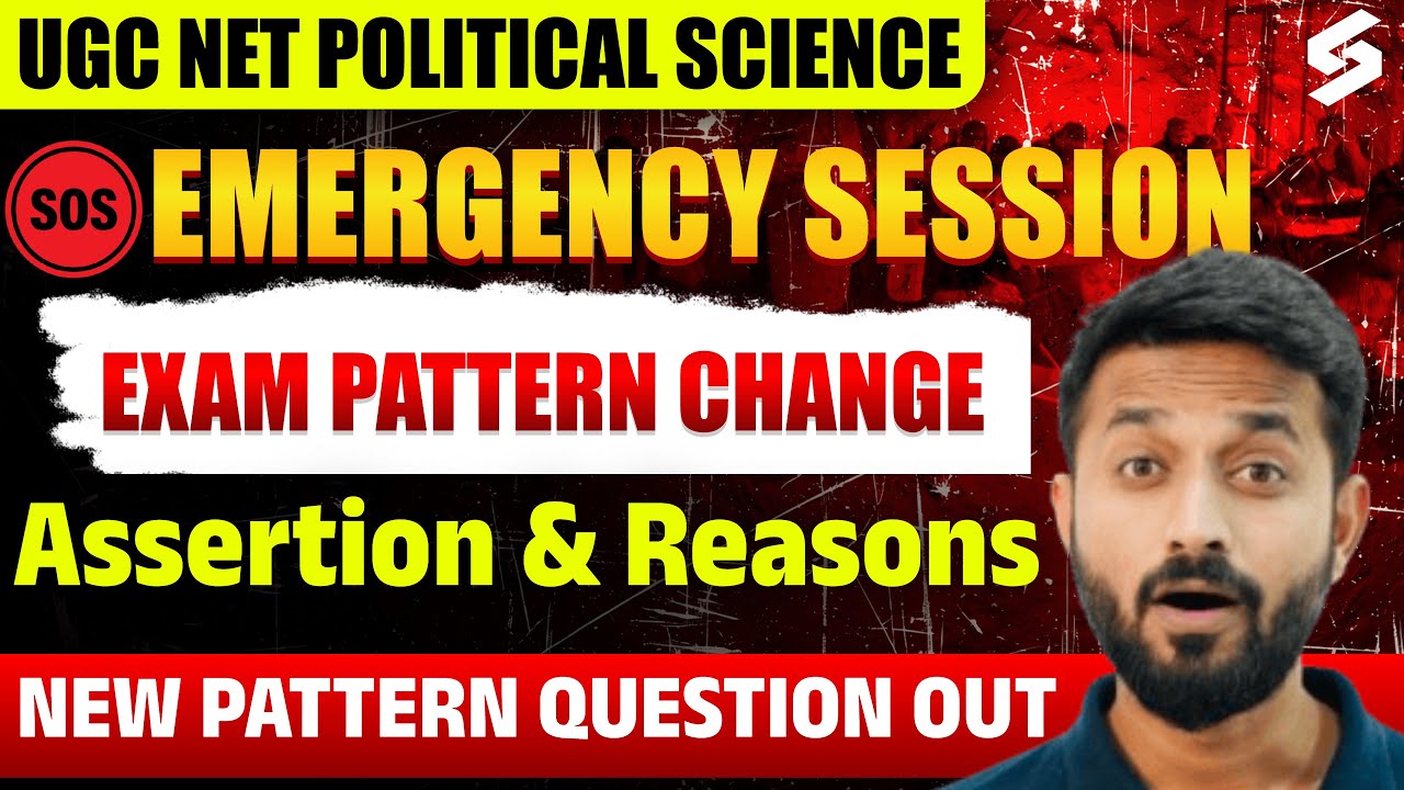 UGC NET Political Science New Pattern Questions | UGC NET Political Science Classes | Pradyumn Sir