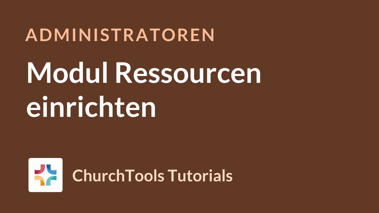 Modul Ressourcen einrichten