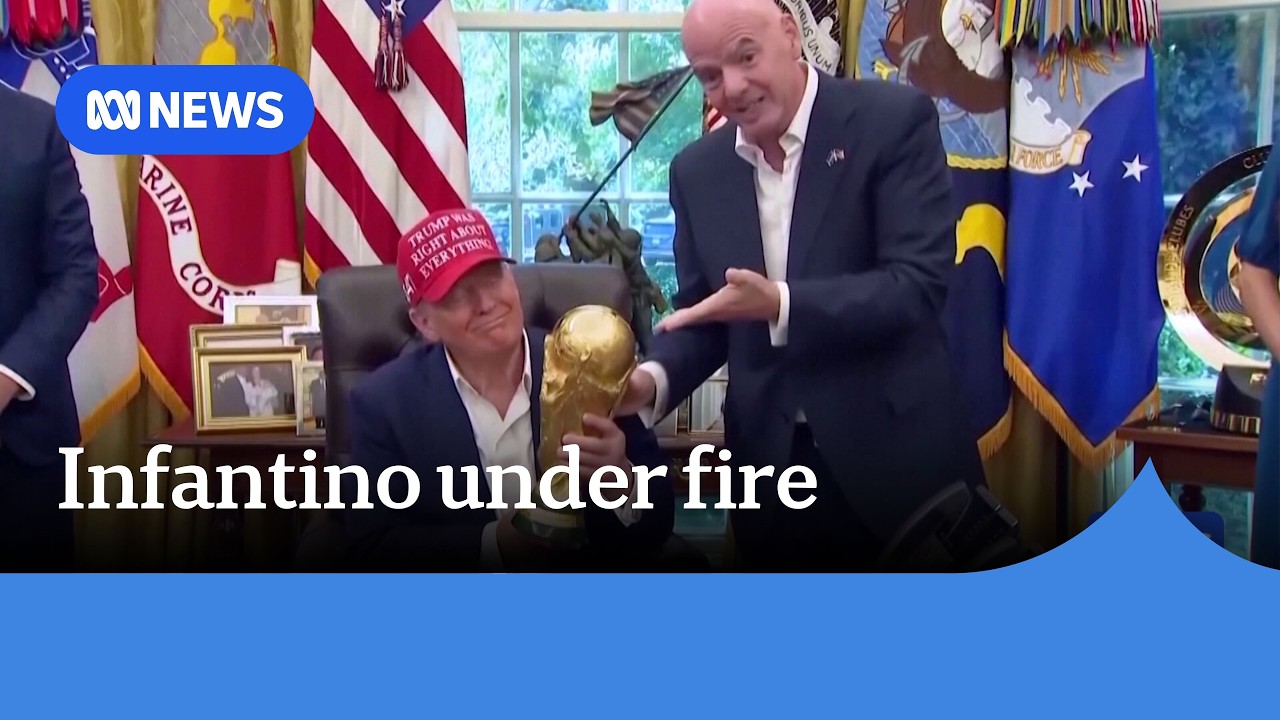 Gianni Infantino abandons World Cup sell-off amid leadership questions | ABC NEWS
