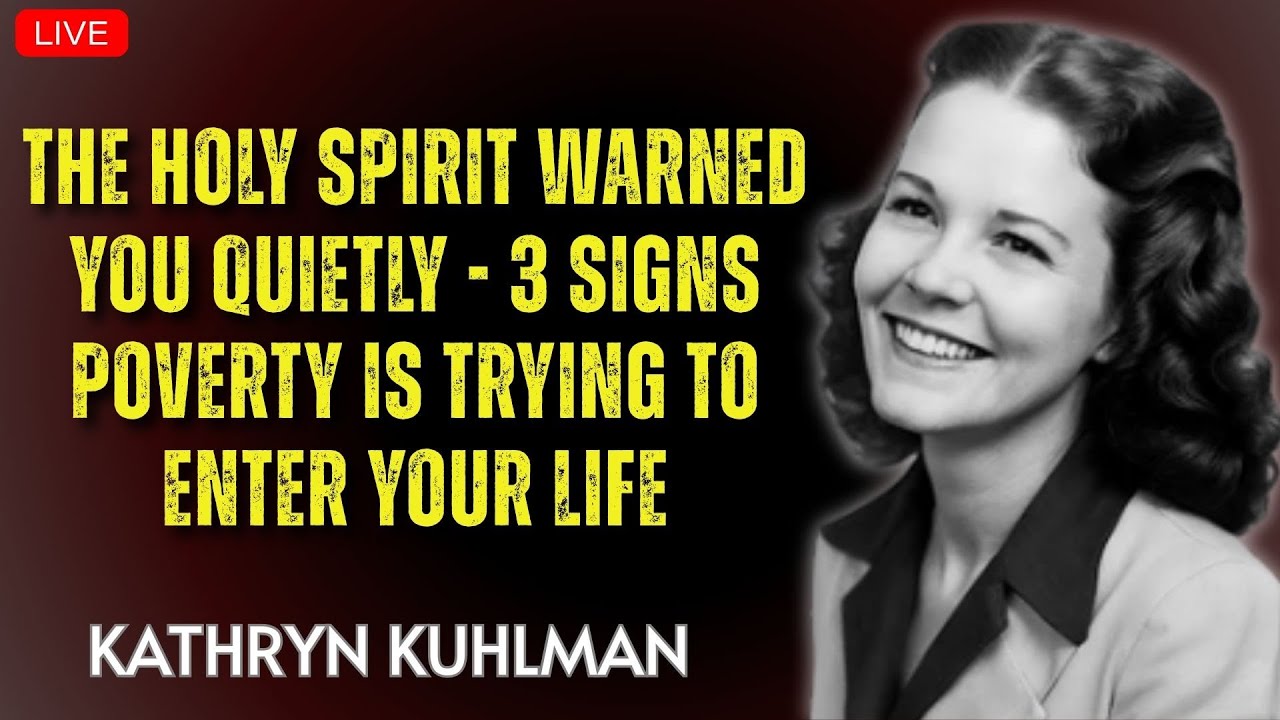 Kathryn Kuhlman - The Holy Spirit Warned You Quietly - 3 Signs Poverty Is Trying to Enter Your Life