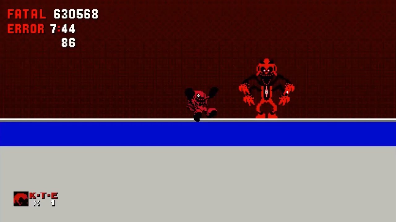 Sonic.EXE One Last Round Fatal Error Easter Egg