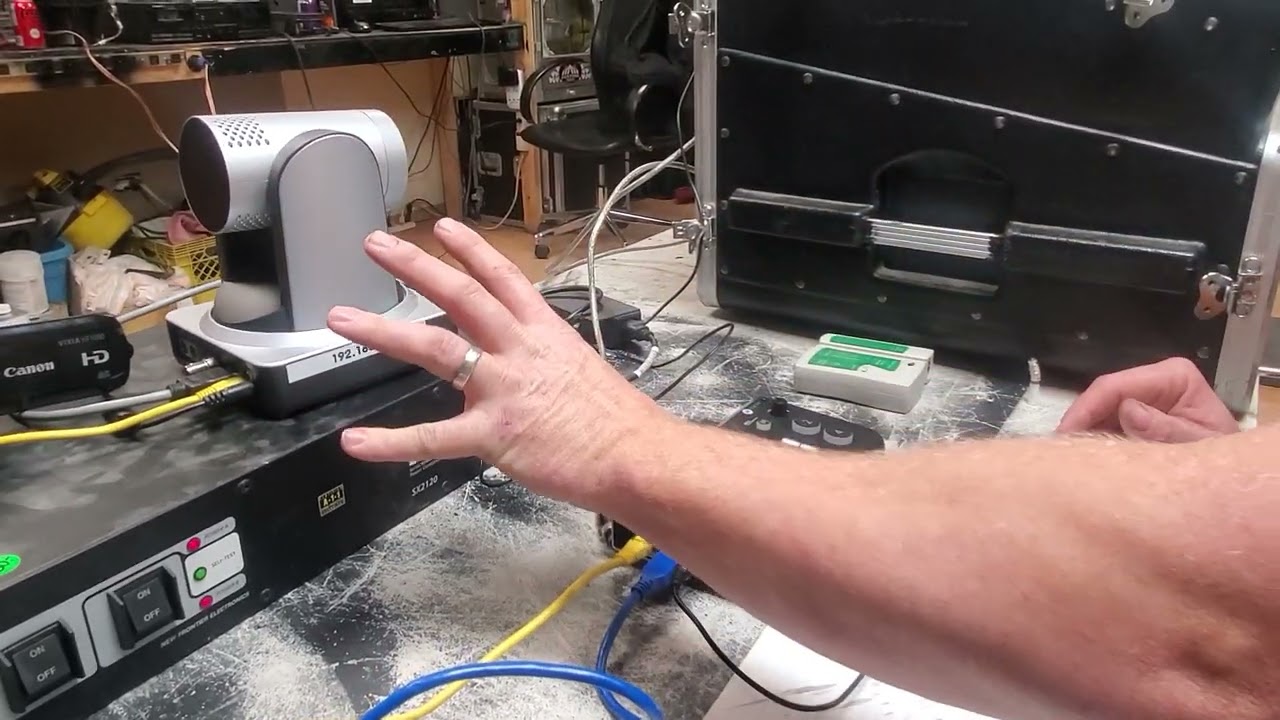 rgb link mini + connection to rgb link 20x ptz camera to obs studio on laptop