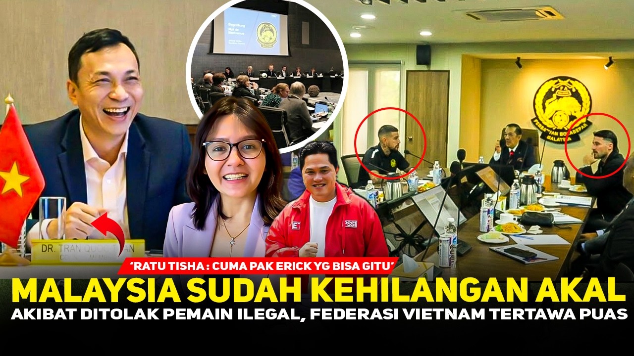 URAT MALU MALAYSIA HABIS❗️Kini minder pakai pemain lokal, Indonesia & Vietnam tertawa puas