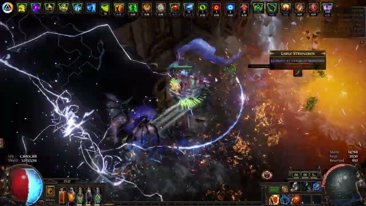 Path of Exile 3.27 Keepers Kinetic Blast Deadeye/Nimis T17 Rare scarab farm