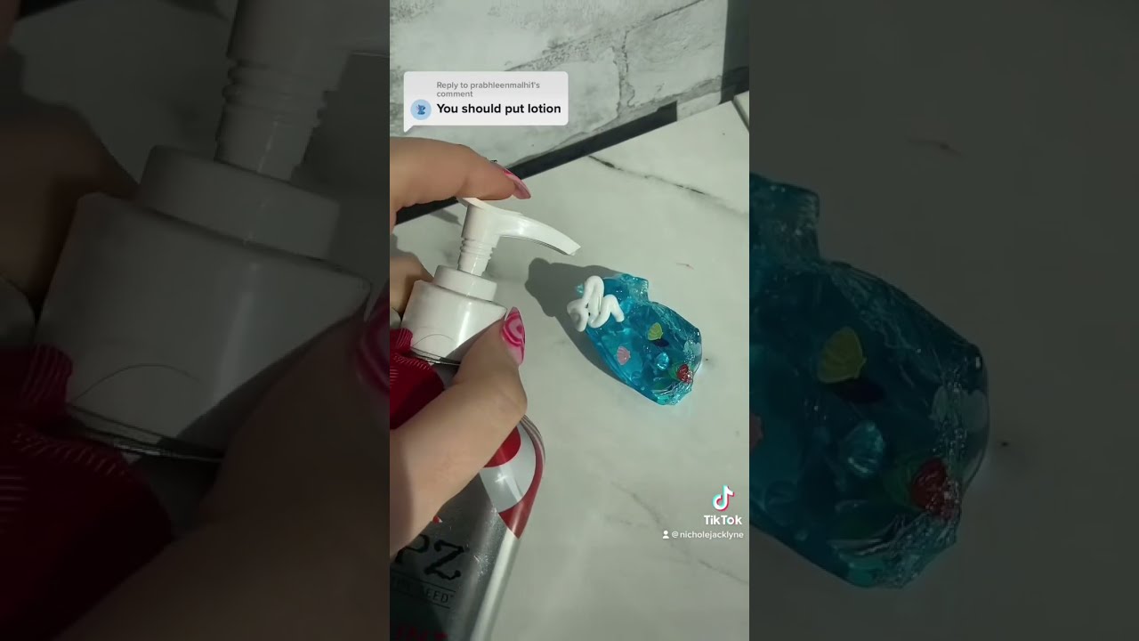 What happens if I add LOTION to slime??🤔🤔