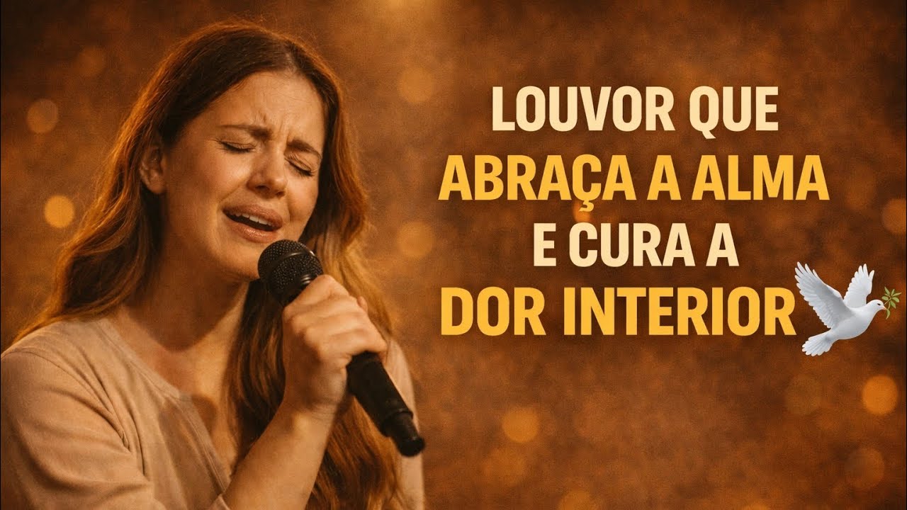 Louvor Que Abraça a Alma e Cura a Dor Interior 🕊️ ##louvor #adoracao #gospel 