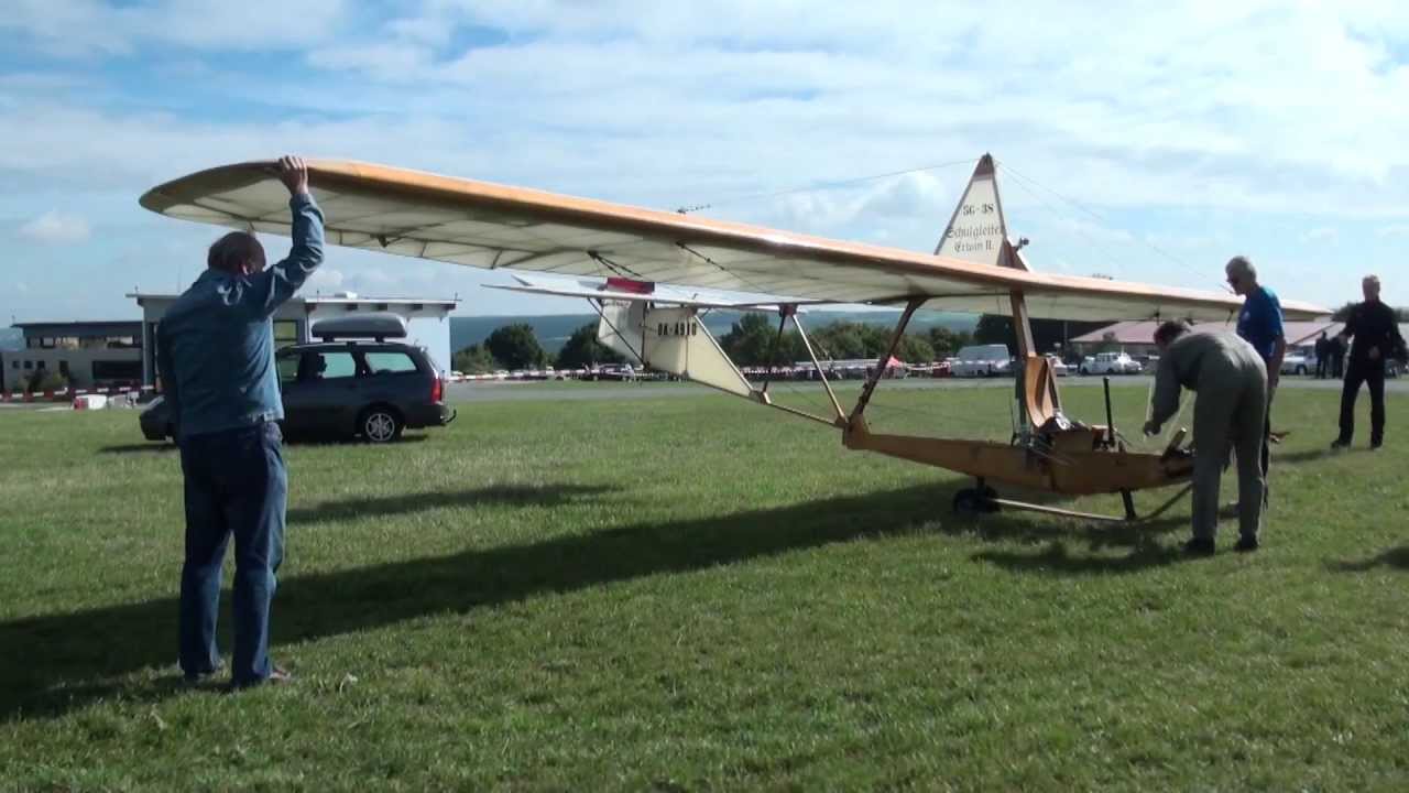 Schulgleiter SG38 Autoschlepp