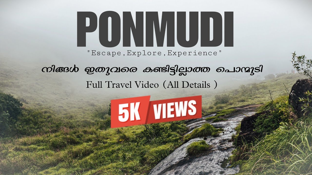 Bike il oru Ponmudi Yatra"✨Beyond the Fog Discovering Ponmudi-Full detail video 