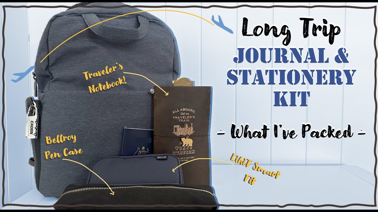 Комплект для записей | Записная книжка путешественника🌏 Всё для дальних поездок. Часть 2 #путешес...