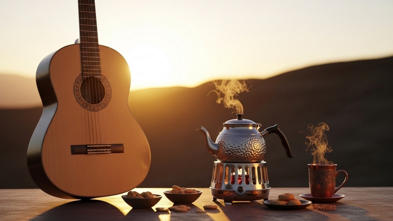 Spanish Guitar & Oud - Relaxing Flamenco Rumba Instrumental Encouraging Peaceful Mood And Ease