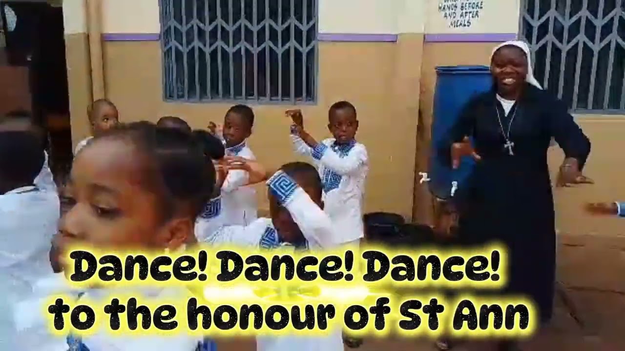 Nursery Two Children Celebrate St. Ann | Charles & Juliet Bilingual Nursery and Primary School