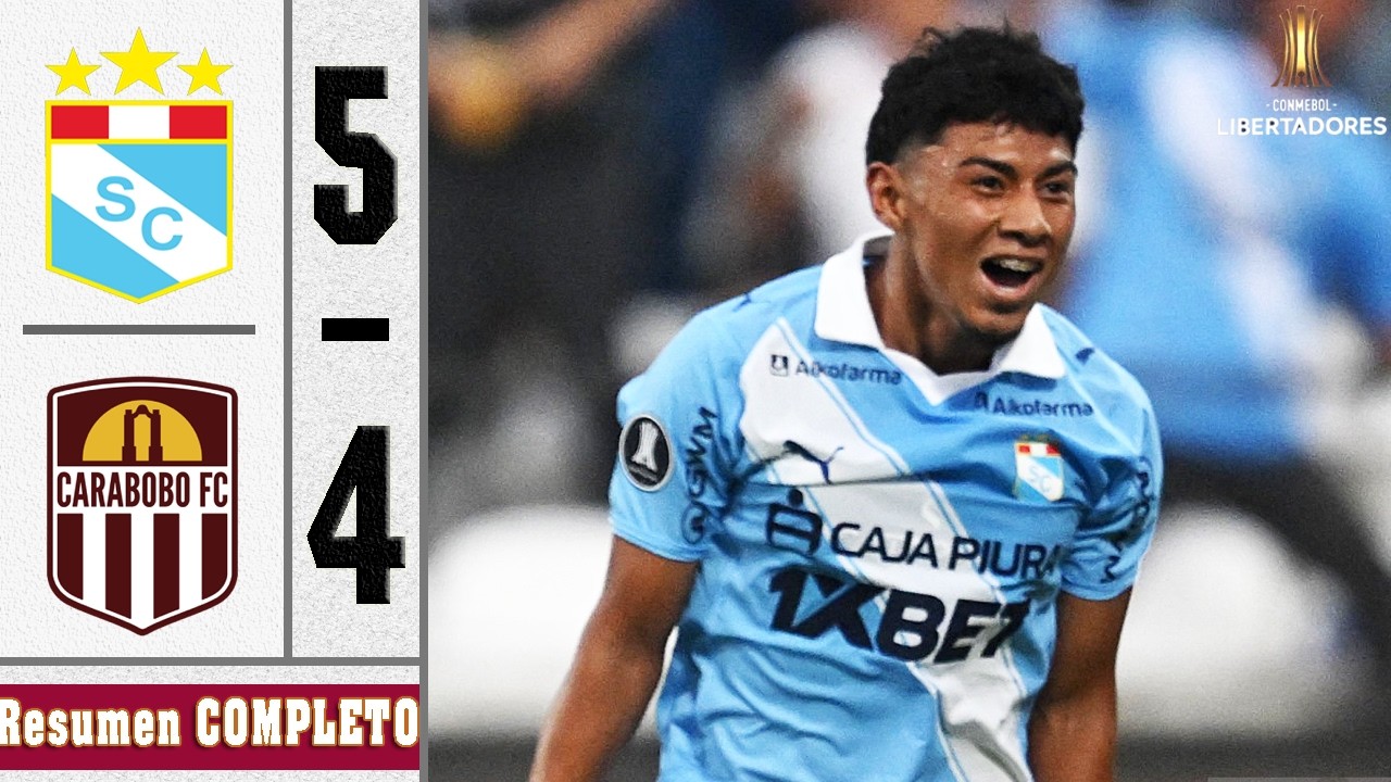 Sporting Cristal vs Carabobo 2-2 (PEN 3-2) Resumen Y Goles COMPLETO 🔥 Copa Libertadores 2026 HD