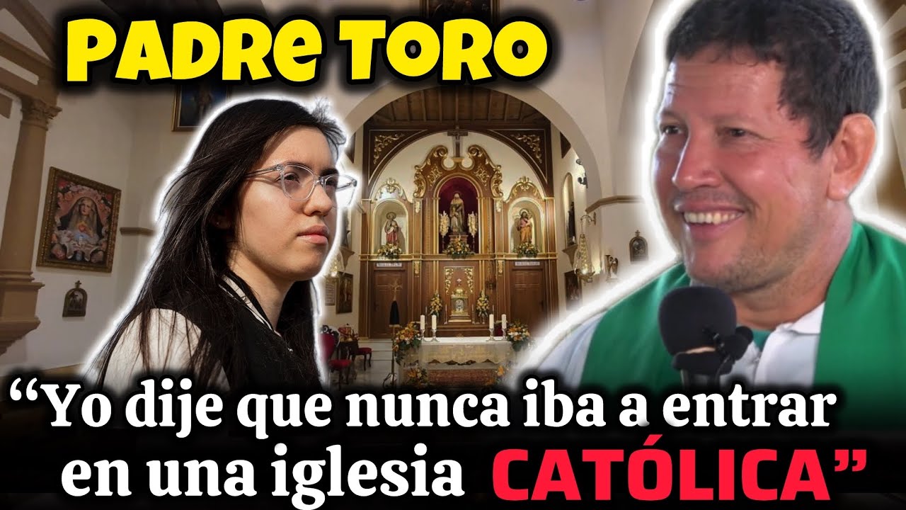 😱 MUJER PROTESTANTE le pide al PADRE TORO que le aclare sus dudas😱 | PADRE LUIS TORO