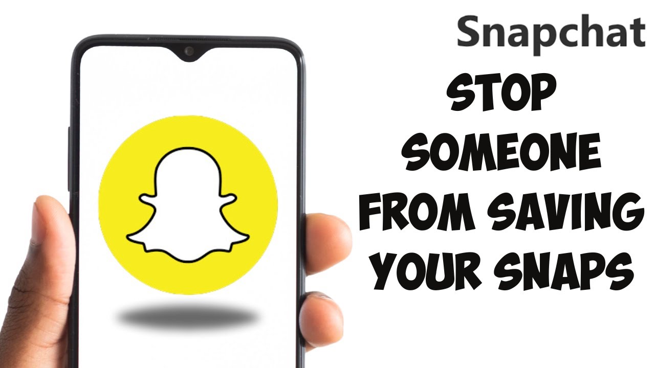 How To Stop Someone From Saving Your Snaps On Snapchat | Disable Save In Chat Option On snapchat