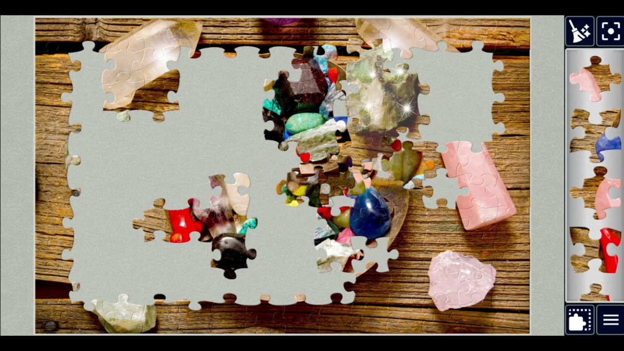 Collection of Natural Healing Crystals and Stones🥰jigsawpuzzle🧩🧩//#viralvideo#gaming@jigsawpuzzle667