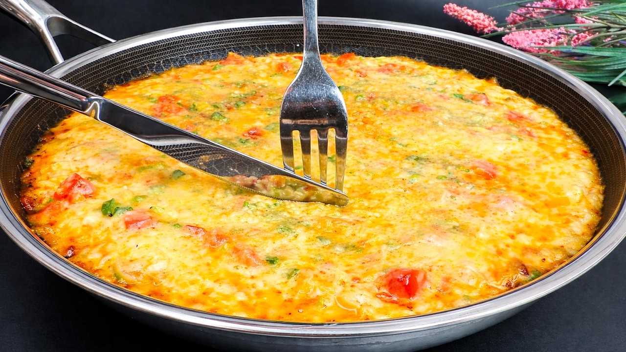 Ещё никогда не было так просто и вкусно! Картофель с яйцами за 30 минут!