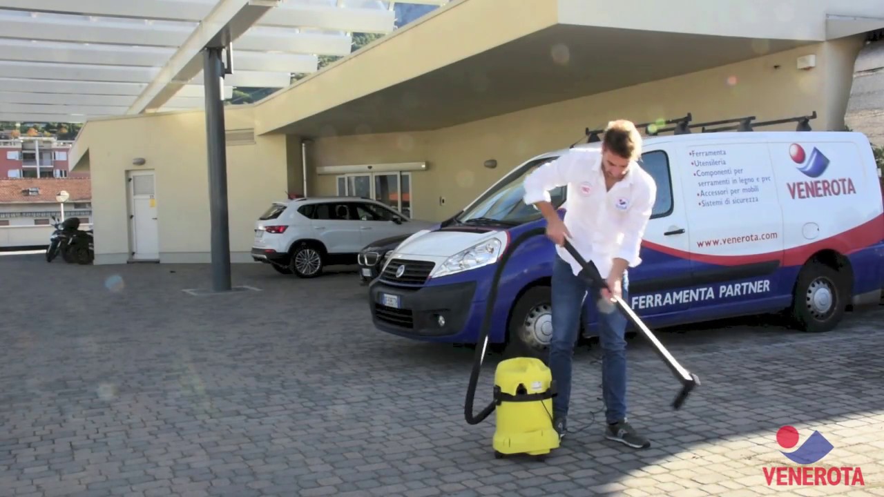 L'aspiratore multiuso WD3 presentato da VENEROTA