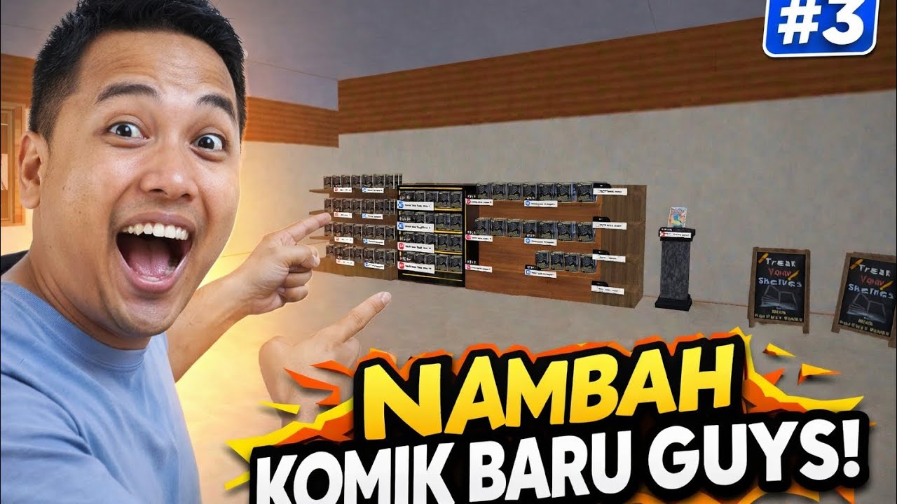 NAMBAHIN KOMIK-KOMIK BARU #3 |COMIC BOOK STORE SIMULATOR