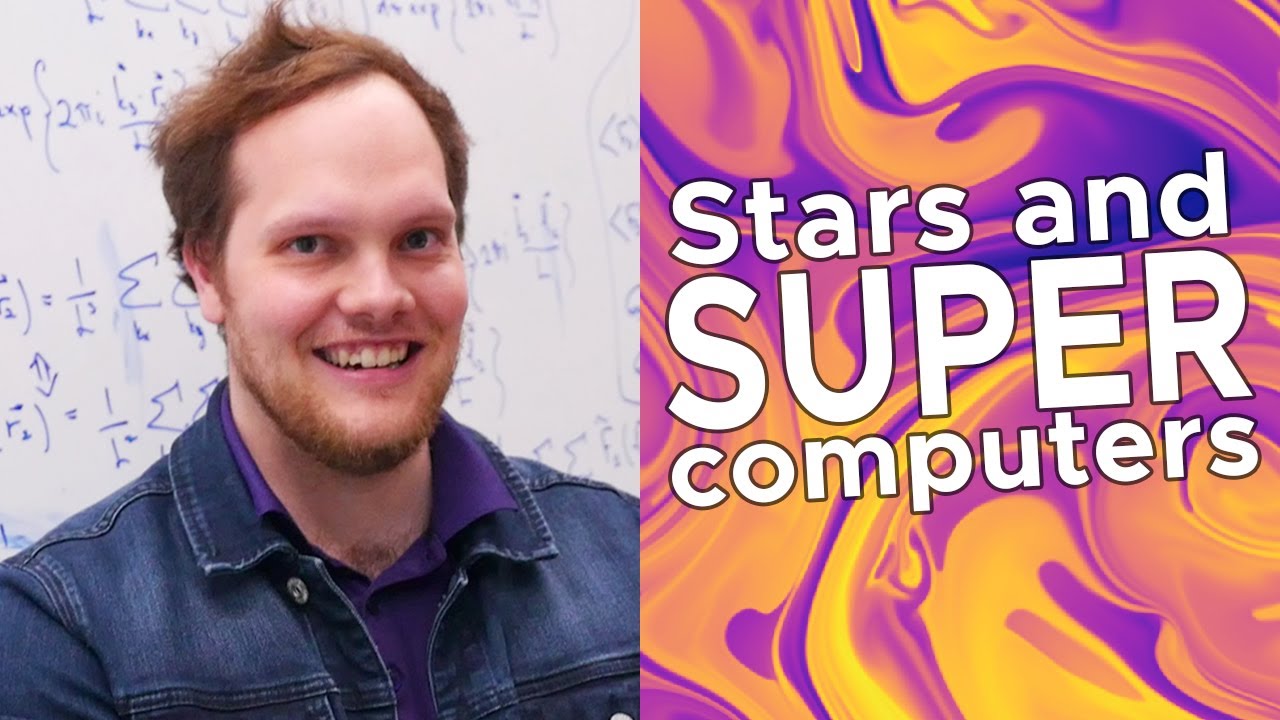 Modelling Star Formation with a Supercomputer: Computational Astrophysics Research