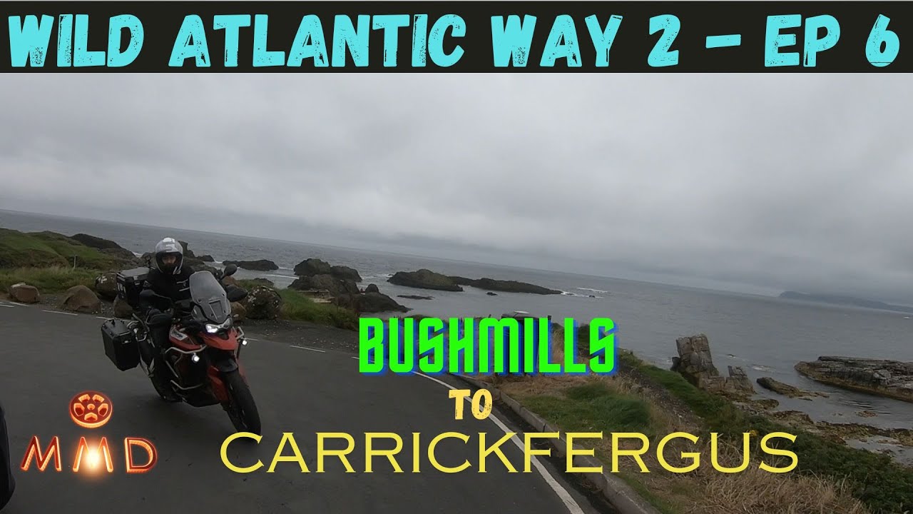 Ireland's Wild Atlantic Way Part 2 Motorcycle Tour by BMW 1250 GSA and Triumph Tiger 900 - Ep 6