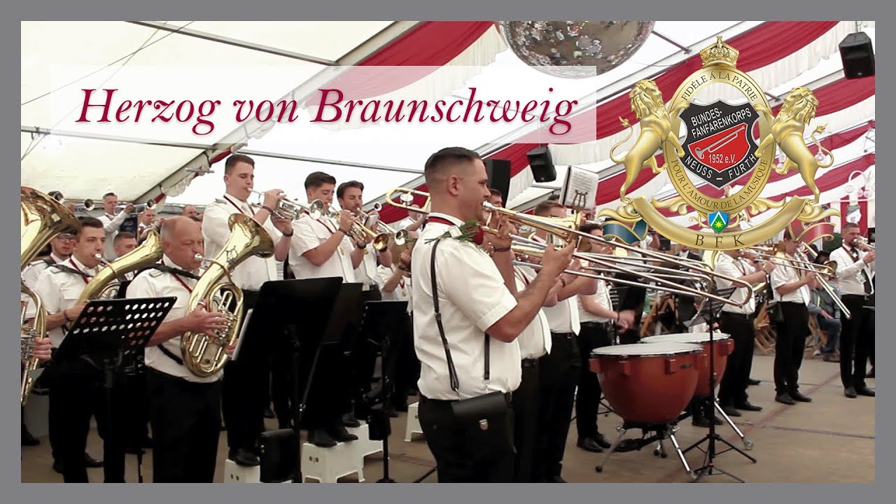 Bundesfanfarenkorps Neuss Furth - Herzog von Braunschweig - Pfingsten 2024