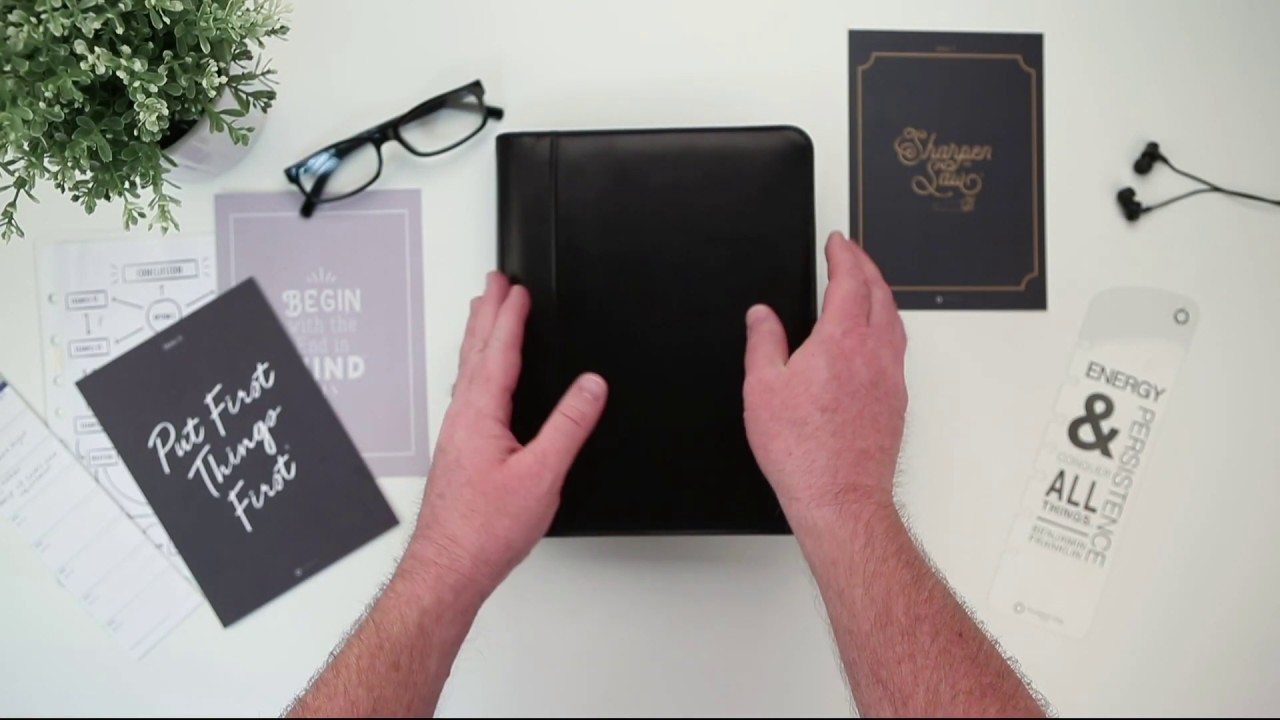 Smith Leather Open Binder