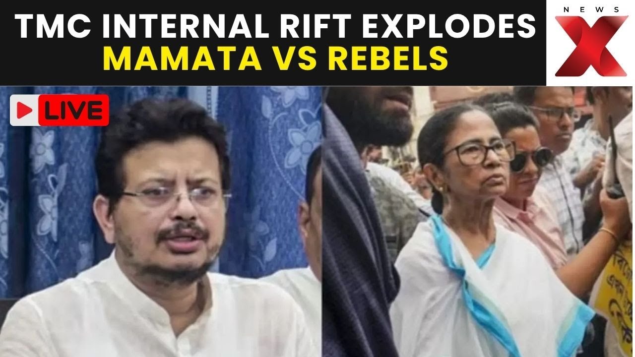 Mamata Vs Rebels LIVE: TMC Split Deepens As Mamata Camp And Rebels Clash Over Leadership Control