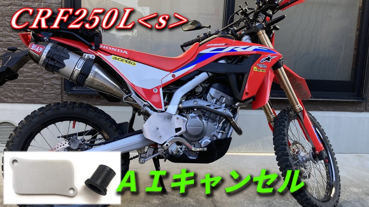 AIキャンセル CRF250Lsカスタム⑤【MD47】
