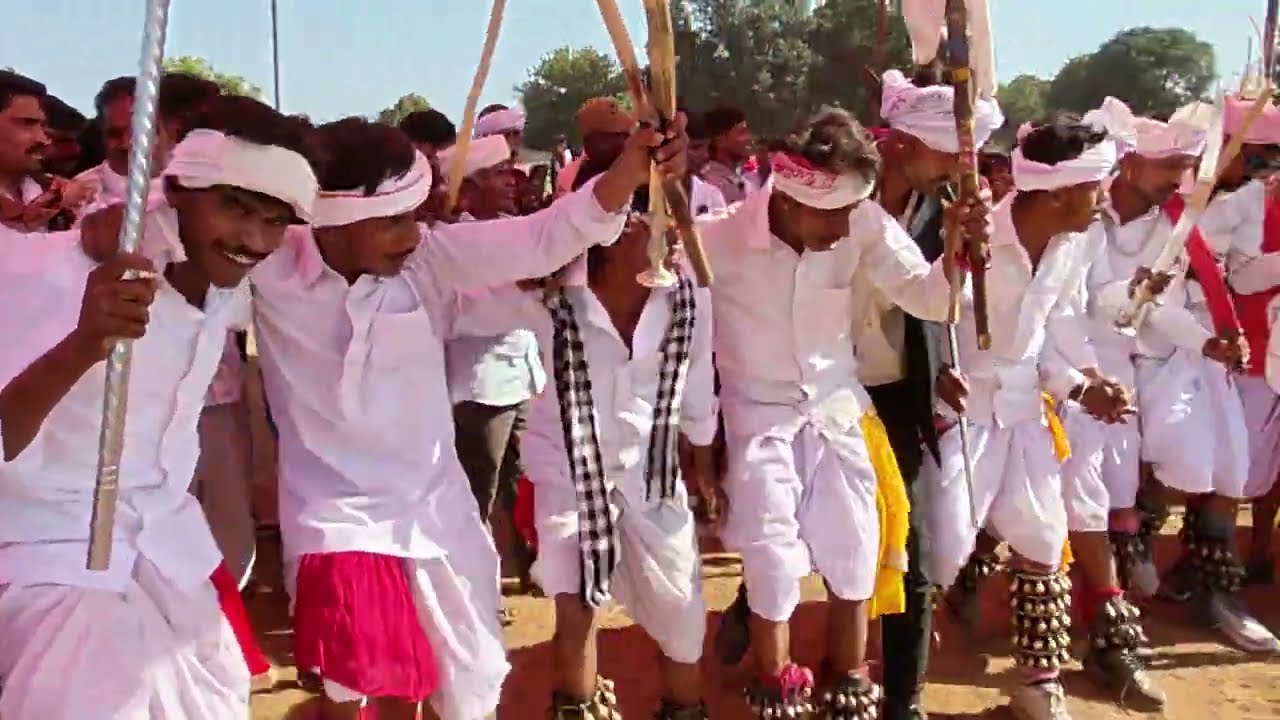 शानदार पारंपरिक होली गैर नृत्य कार्यक्रम क्यावडी ग्राम पंचायत भागड़ा ब्लॉक साबला ❤️🏹🌾