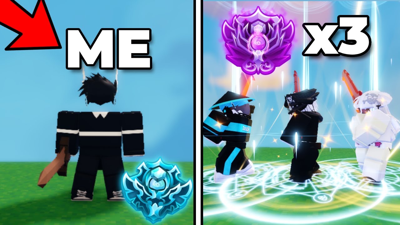 I 1V1’ED 3 NIGHTMARE Players In Roblox Bedwars