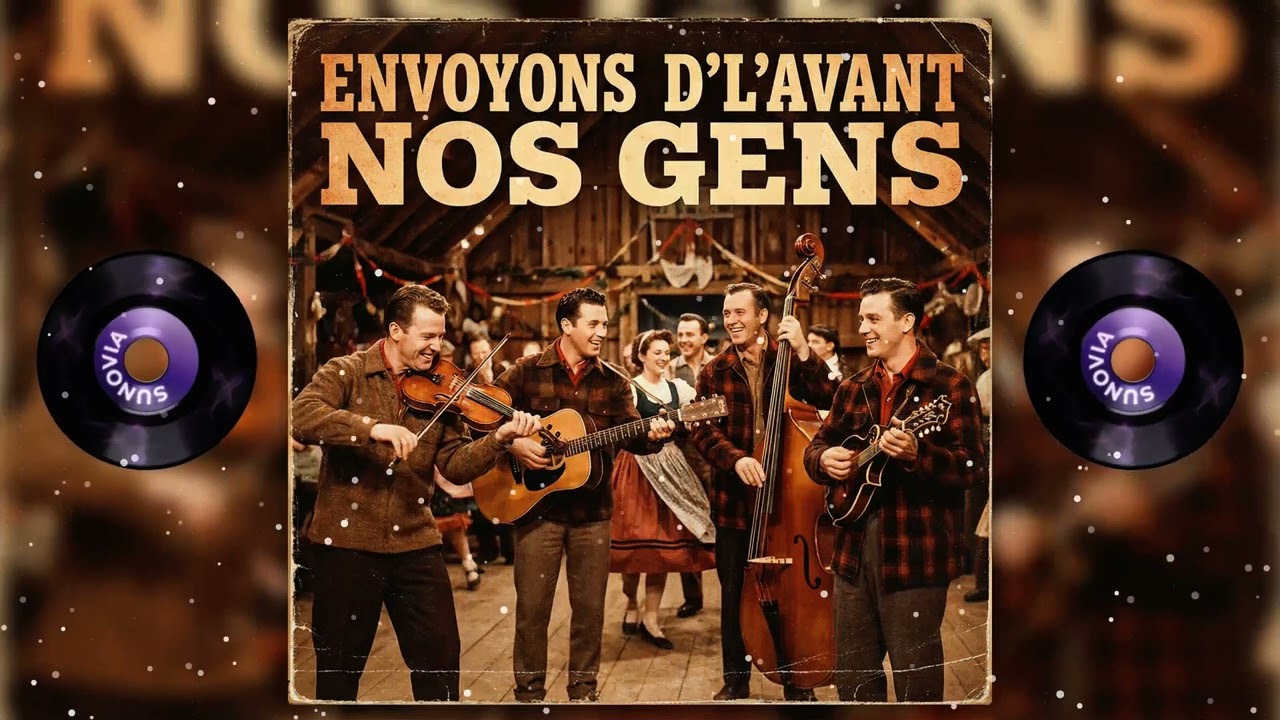 Envoyons d'l'avant nos gens - Chanson des Bûcherons Québécois - Folk Canadien-Français