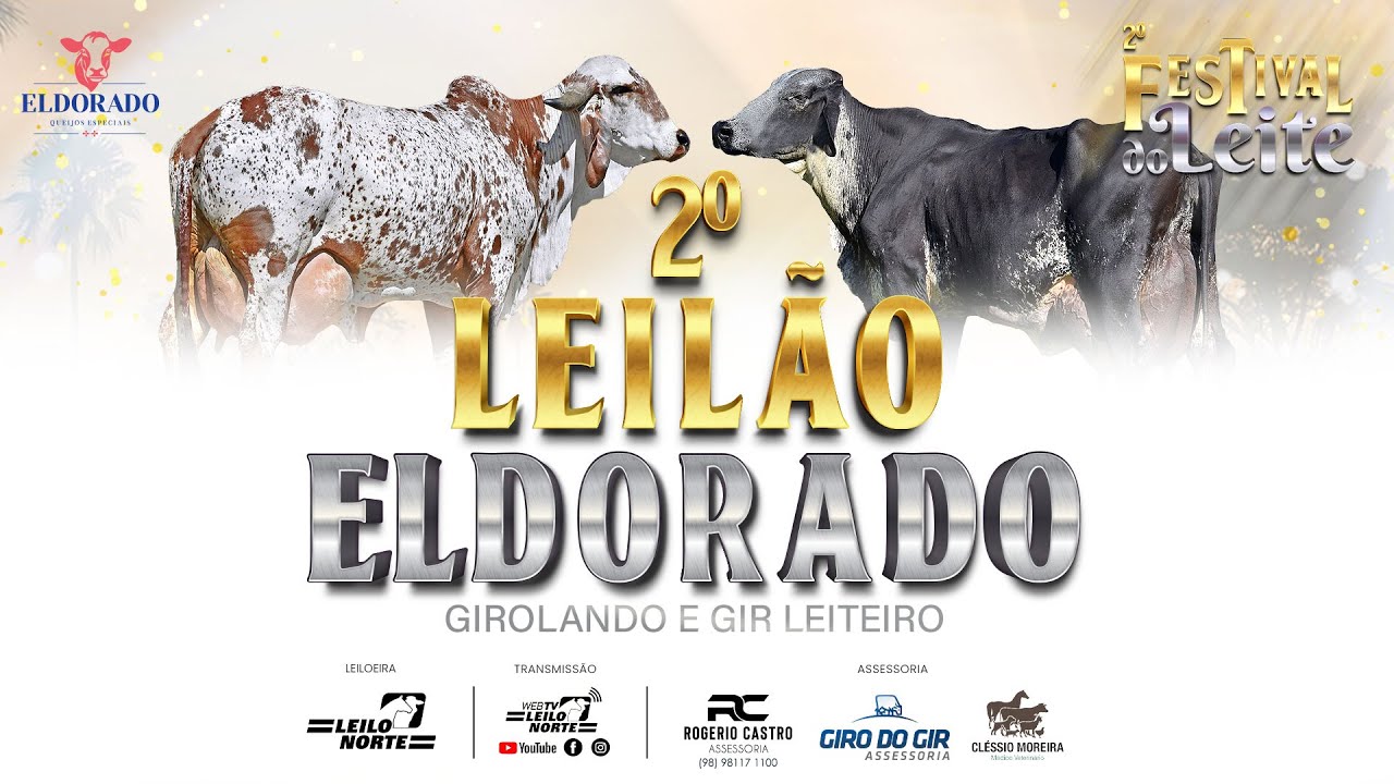 2º LEILÃO ELDORADO GIROLANDO E GIR LEITEIRO