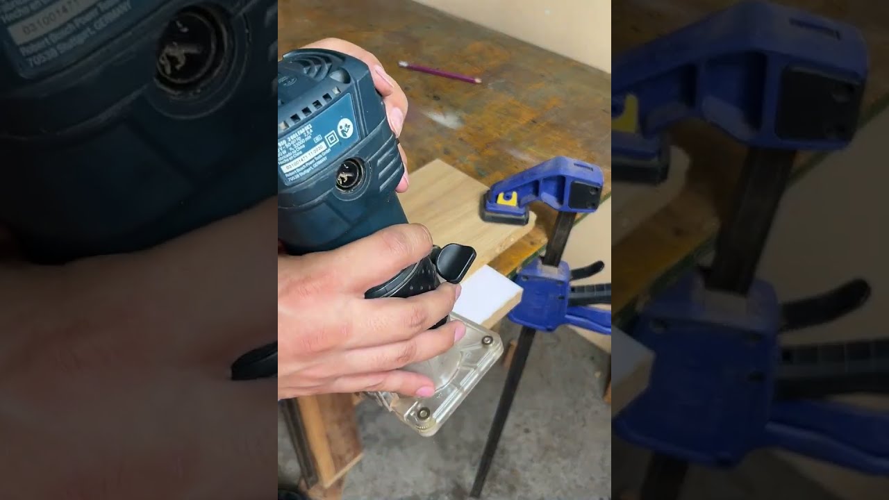 APRENDE A CORTAR MELAMINA CON UN ROUTER