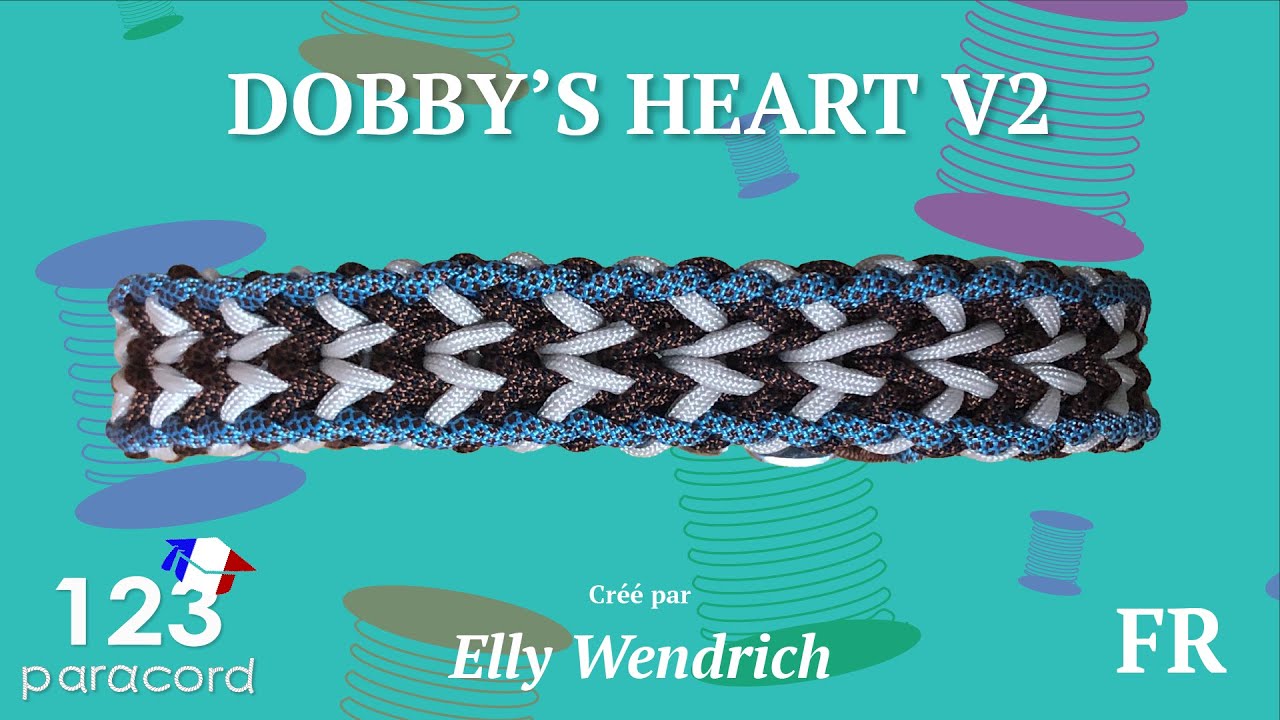 Dobby's Heart V2 | tutoriel paracordes FRANÇAIS