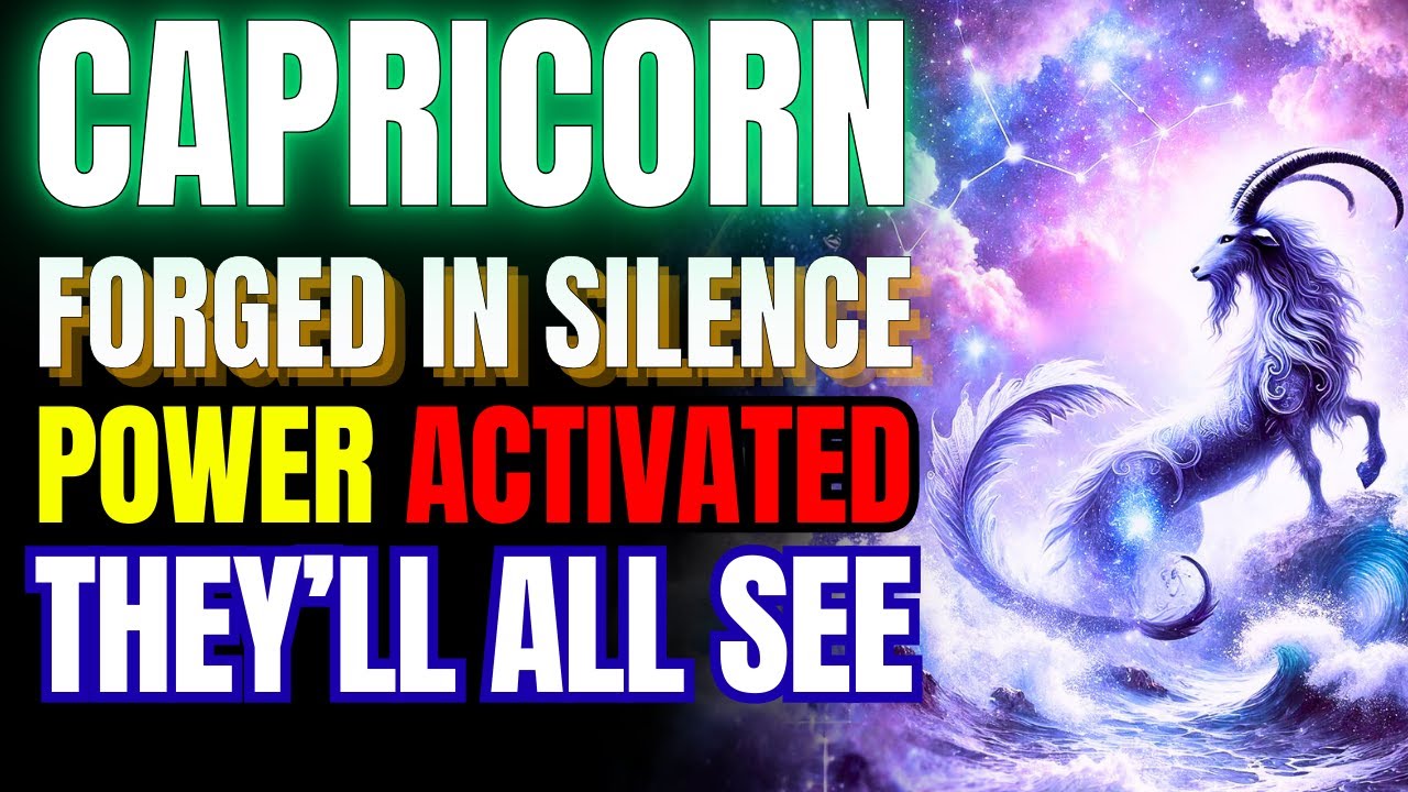 Heaven’s Weapon Is Awakening In You—They Can’t Stop It, Capricorn ♑🔥