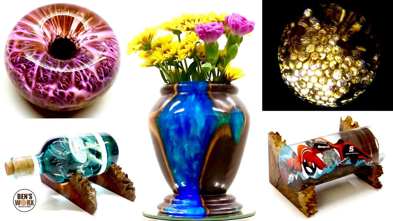 5 Amazing Epoxy Resin Art Projects