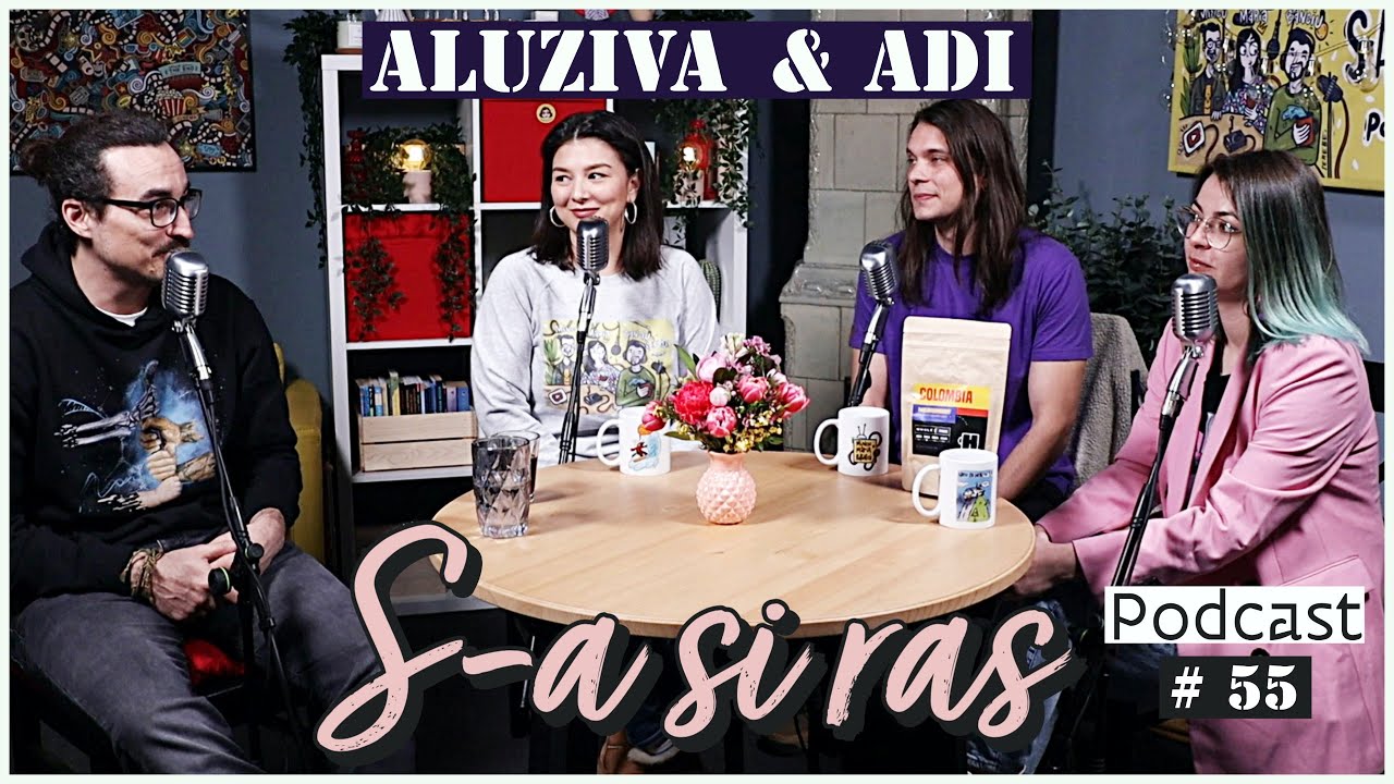 Mincu si Maria Popovici | S-a si ras | Podcast #55 | Aluziva & Adi