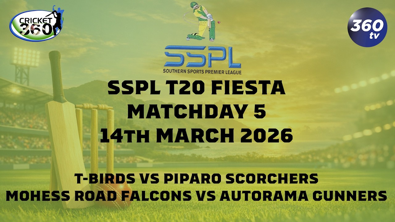 SSPL T20 FIESTA MATCHDAY 5 | T-BIRDS VS PIPARO SCORCHERS | MOHESS ROAD FALCONS VS AUTORAMA GUNNERS