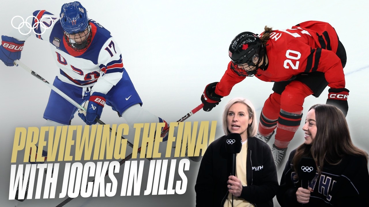 Heated Rivalry! 🇨🇦🇺🇸 Previewing the Women's Gold Medal Game with Jocks In Jills! 🏒