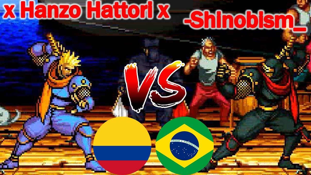 SS2 - x Hanzo Hattori x vs  Shinobism -  FT2 High Lvl Gameplays - Samurai Shodown II