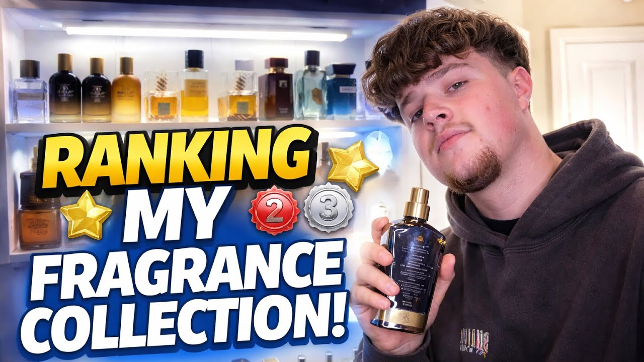 Ranking my fragrance collection