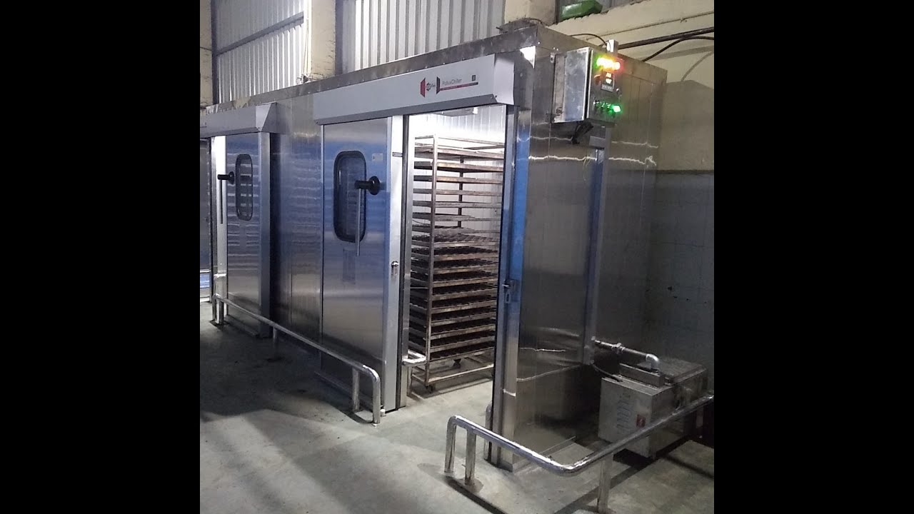 S.S. Puff Insulated cooling zone for bread and rusk cooling #bakerybusiness #bakerymachine