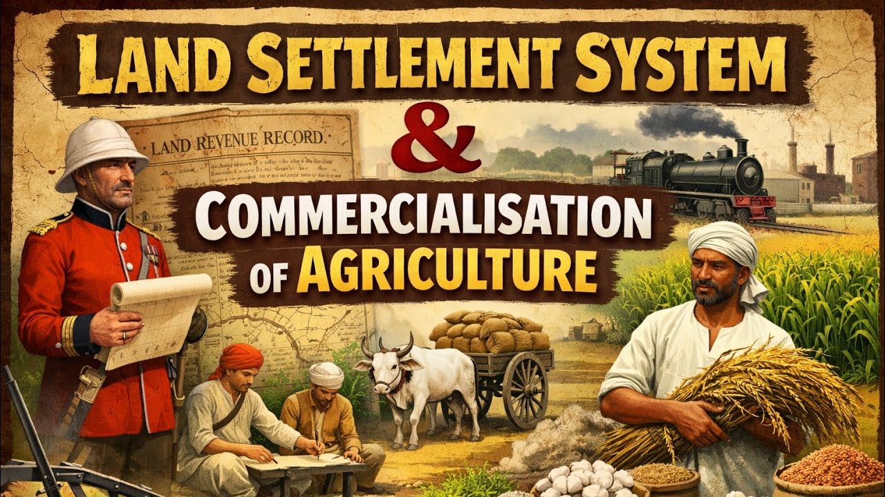 Land settlement system and commercialization of agriculture